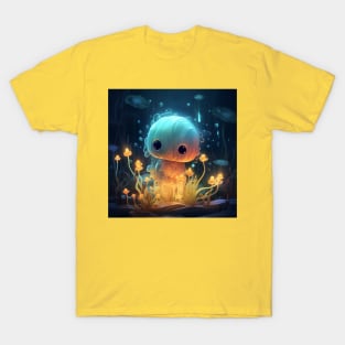 Lumalee - Cute little bioluminescent character for kids T-Shirt